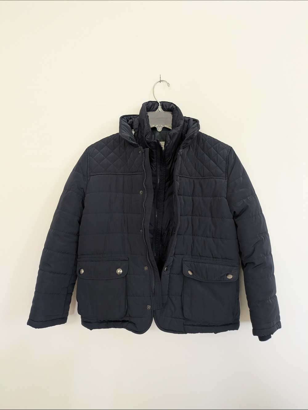 Boy's Massimo Dutti Sport Quilted Jacket Navy (9 - 10 yrs)